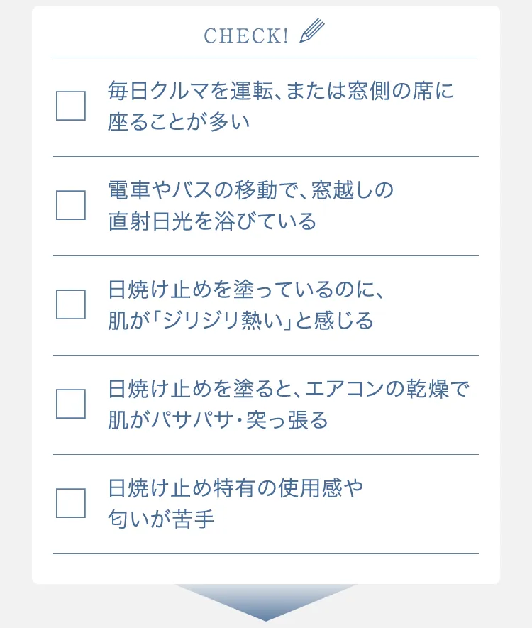 肌解析機による近赤外線ダメージのイメージ写真