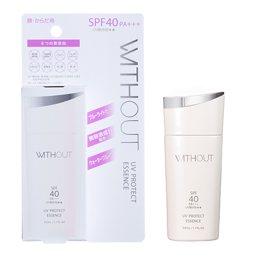 ウィズアウト UVプロテクト エッセンス＜日焼け止め用美容液＞